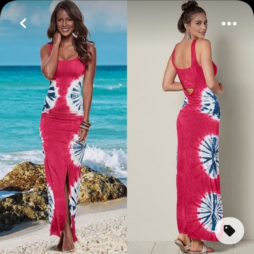 VENUS Tye Dye Sun Dress size Large